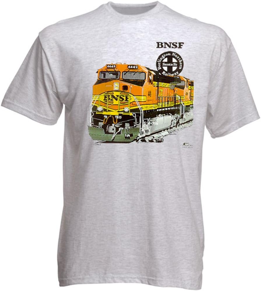 BNSF Heritage II Authentic Railroad T-Shirt Tee Shirt [20025]