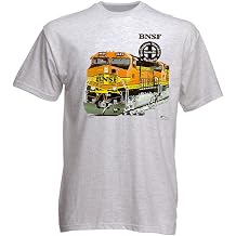 BNSF Heritage II Authentic Railroad T-Shirt Tee Shirt [20025]