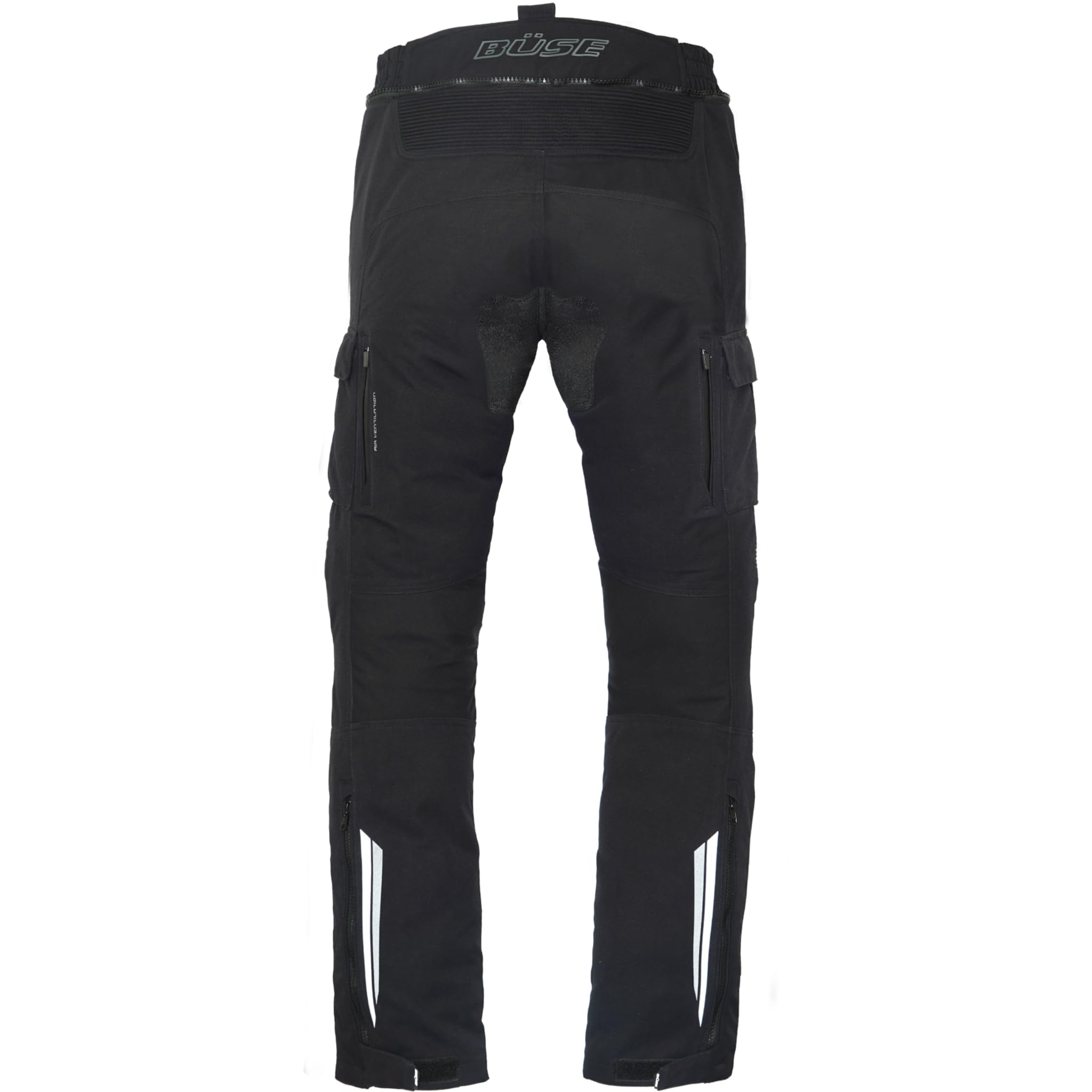 Büse Open Road III wasserdichte Motorrad Textilhose, schwarz, Long 114