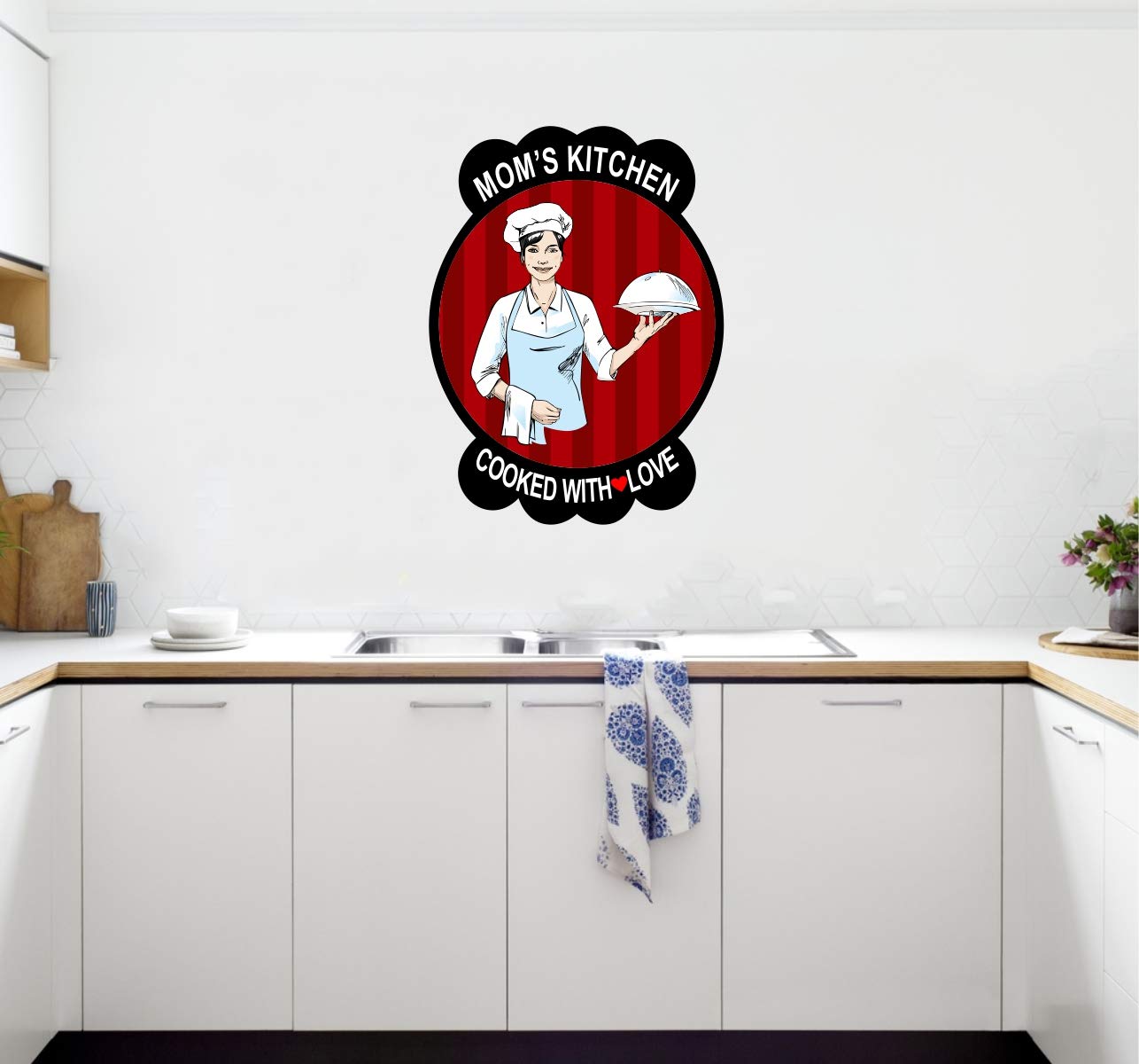 Decal O Decal  Moms Kitchen  Wall Stickers (PVC Vinyl,Multicolour) (B07WT91P4C) Amazon Price History, Amazon Price Tracker
