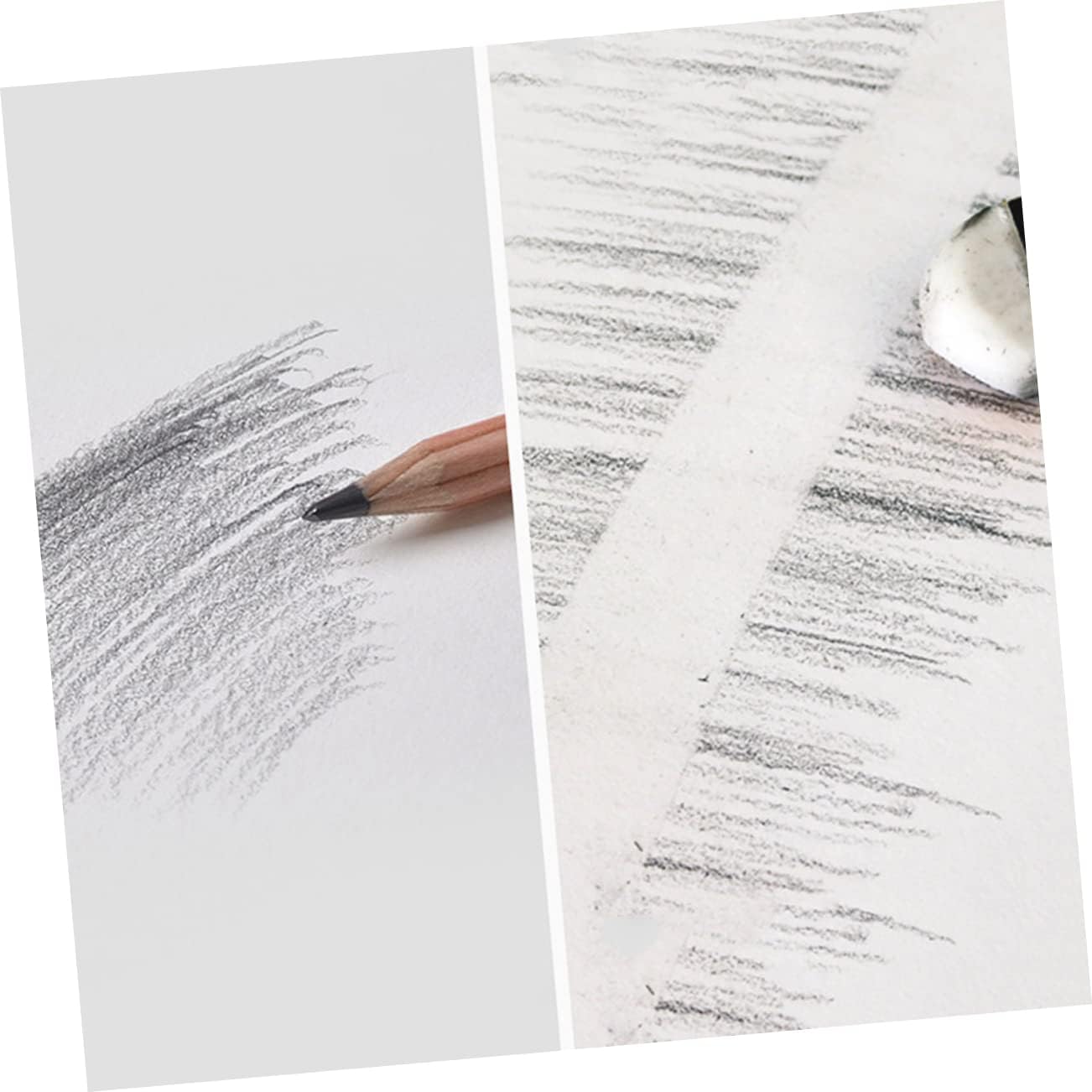 KONTONTY 80sheets Sketch Paper Drawing Pad Thick Art Paper Acid Ph Neutral for Painting