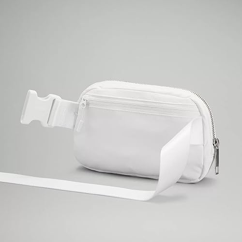 Miniatura 3 de Riñonera unisex con correa ajustable, impermeable, de sherpa, pequeña, bolsa cruzada para entrenamiento, correr, viajar, senderismo, Frost, Pequeña,