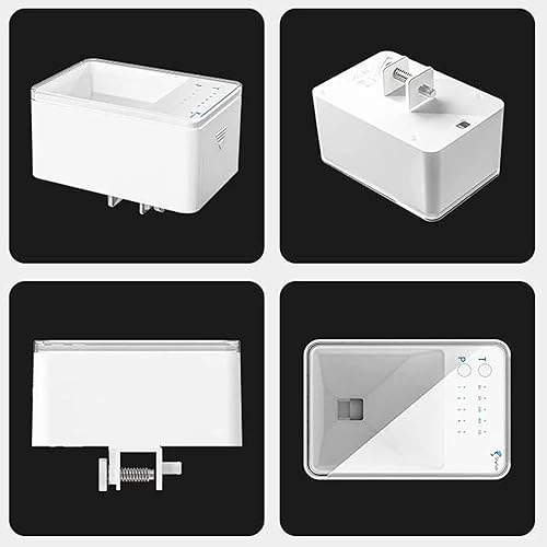 Miniatura 5 de Mini alimentador automático de peces para pecera y acuario, dispensador automático de alimentador automático de peces, temporizador inteligente a