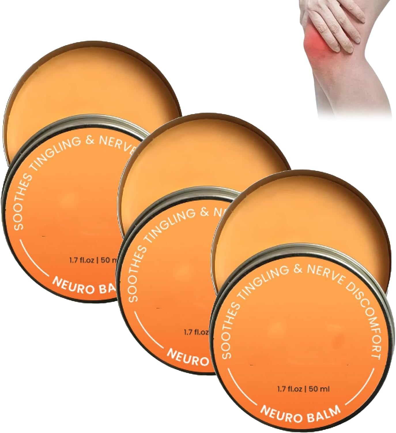 Therawolf Neuro Balm - Bálsamo natural para apoyar los nervios y las articulaciones, fórmula herbal de acción rápida con extracto de manzanilla contra hormigueo, ardor y rigidez, crema calmante, 50 g