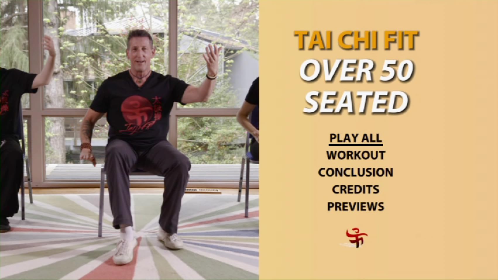 Tai Chi Fit Over 50 SEATED WORKOUT for HEALTH DVD David-Dorian Ross **BESTSELLER** 2019