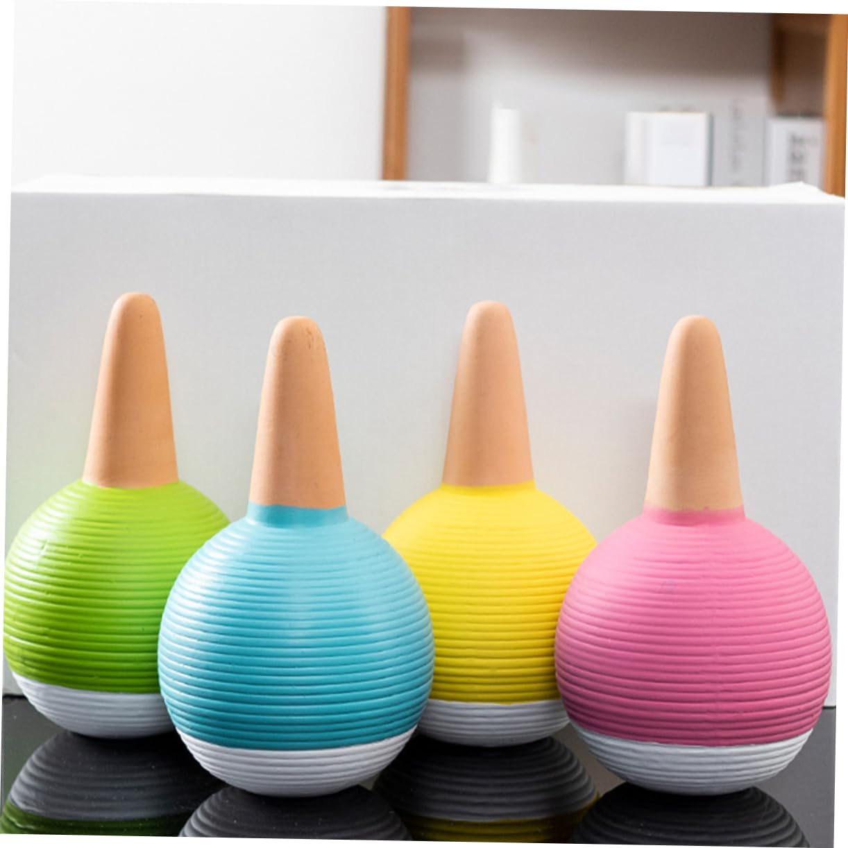 BESTonZON 4pièces Lot de Globes Arrosage pour Plantes Intérieur Dispositifs Arrosage Automatique Pointes Goutte