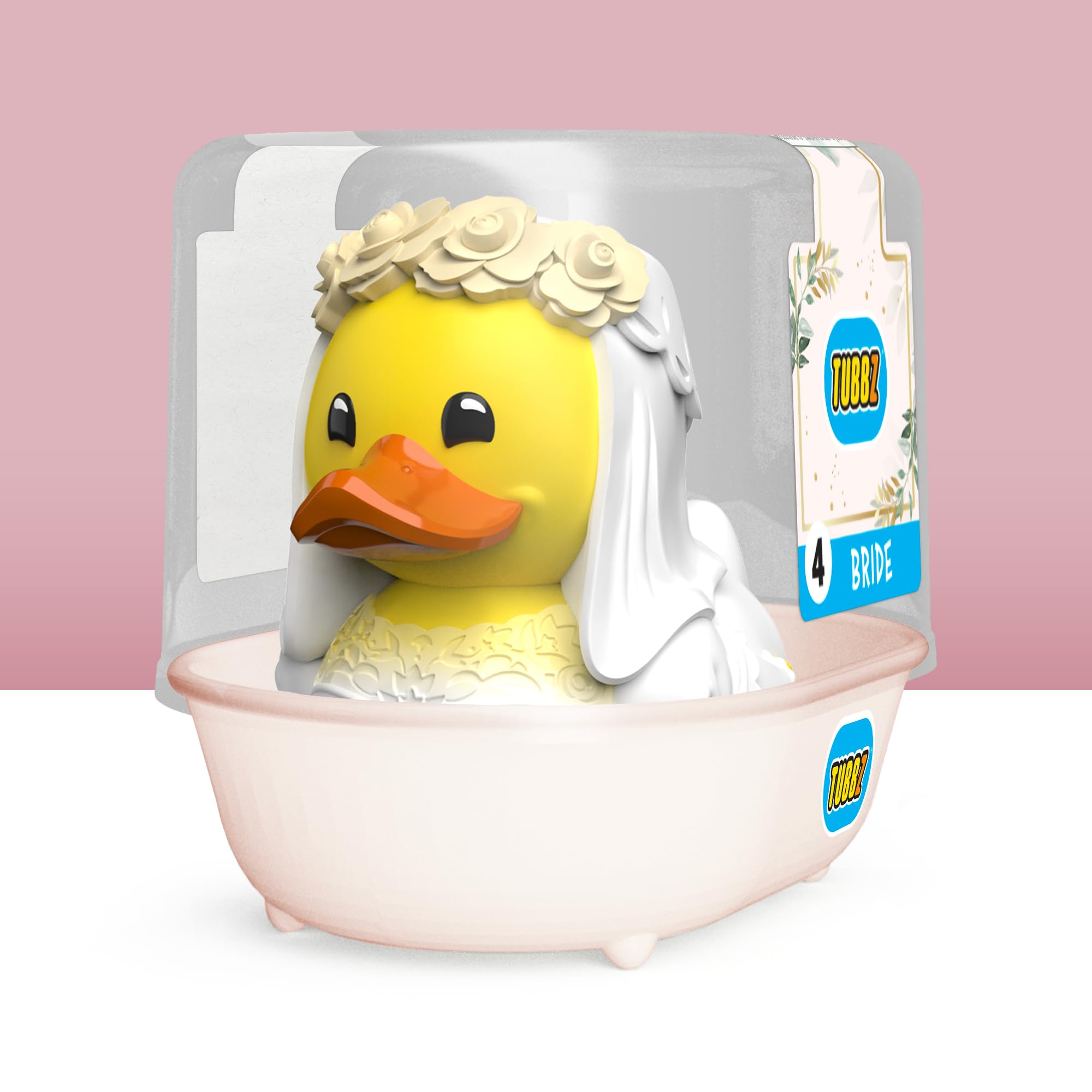 TUBBZ Primera Edición: Numskull - Bride Figura Coleccionable de Pato de Goma Disfrazado
