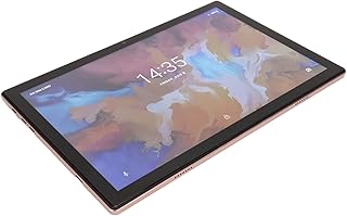 10 Inch Tablet, Tablet PC Call Support 5G WIFI Dual Band 10 Inch IPS Screen Octa Core Processor 6G RAM 256G ROM 100-240V for Home (Gold)