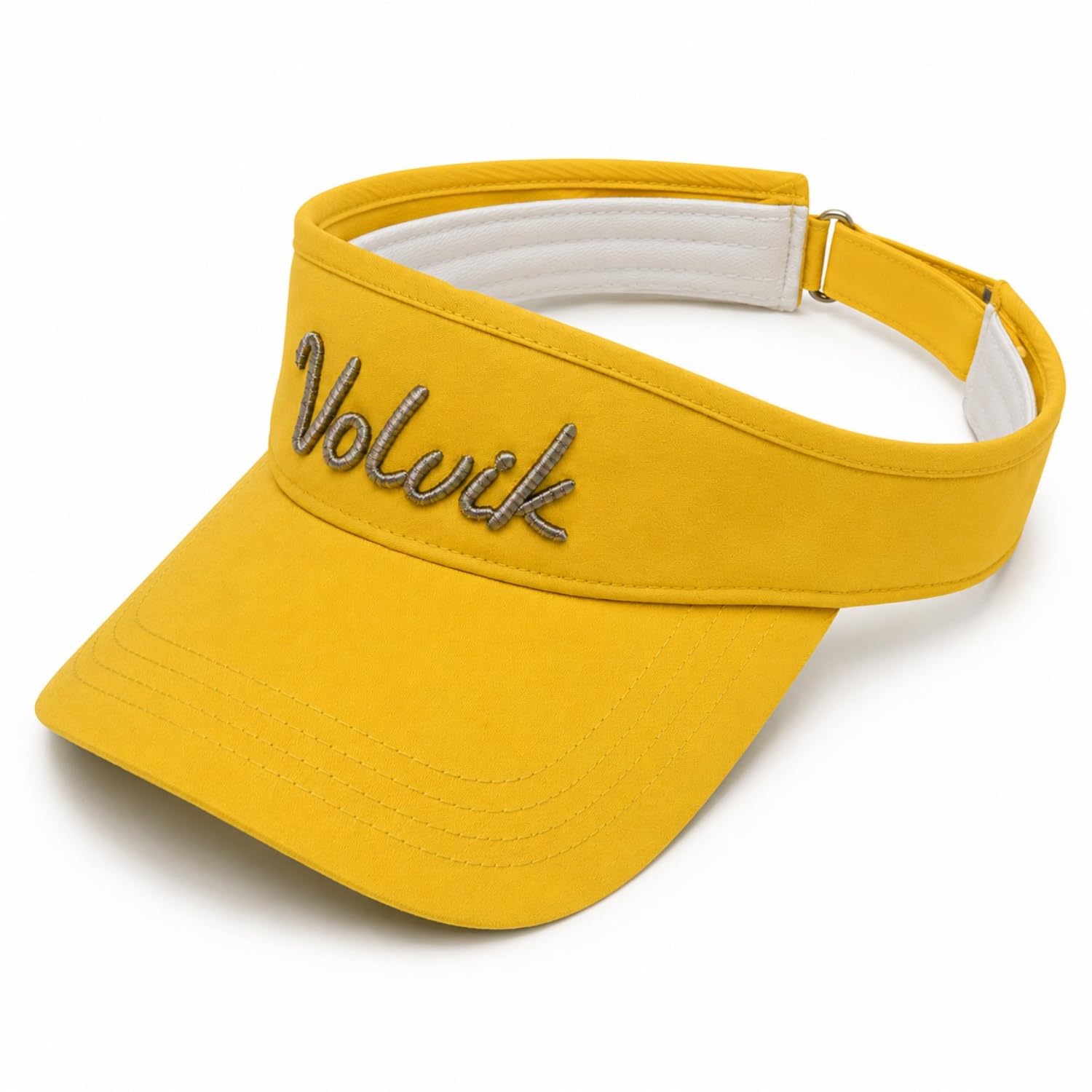 Golf Visor for Men Women, Adjustable Sports Sun Visor Cap, UV Protection Outdoor Visor Hat for Golf Running Tennis Cycling Gym Beach (Yellow)-image-27