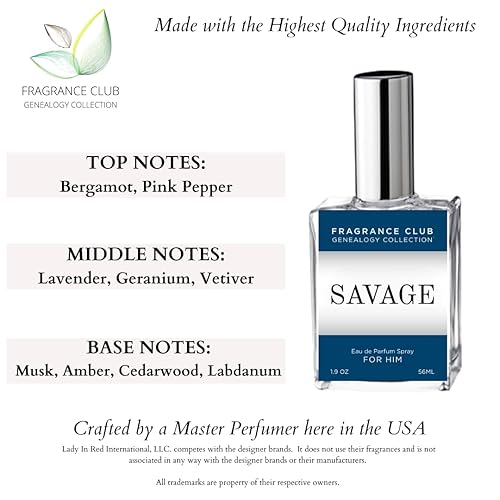 Miniatura 3 de Savage 1.9 fl. oz. EDP, de larga duración, inspirado en el perfume para hombres con bergamota, lavanda y almizcle, es un aroma salvaje y fresco.