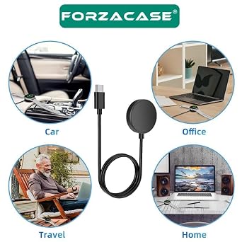 Samsung Galaxy Watch 6 Serileri için Type-C Manyetik Şarj Kablosu - FC017