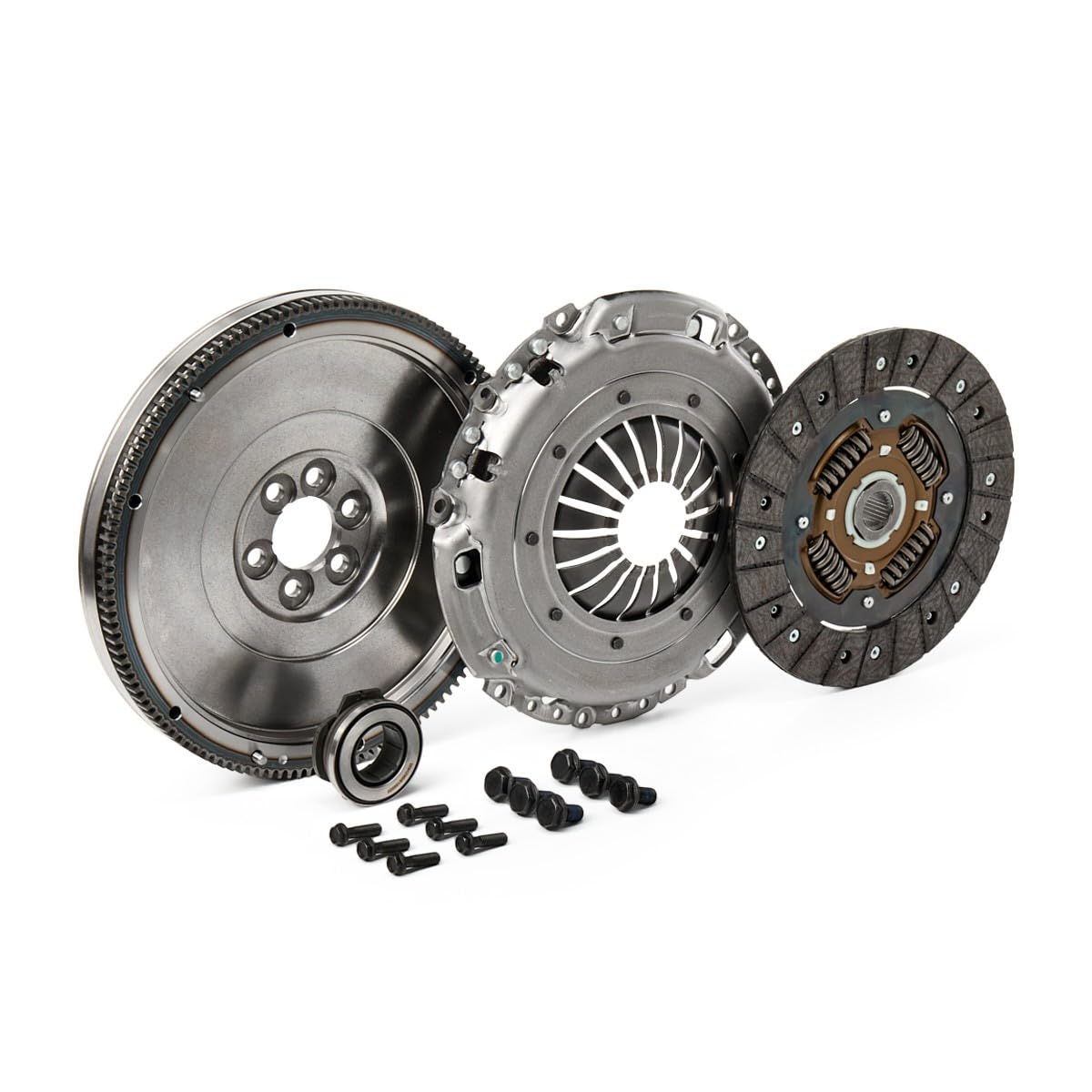RIDEX 479C0032 Kit de embrague con cojinete de desembrague con volante motor Compatible con VW Polo V Hatchback 6R1, 6C1