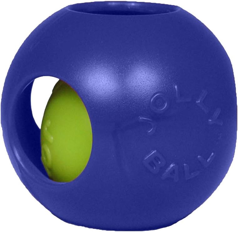 Jolly Pets 8-Inch Teaser Ball, Blue