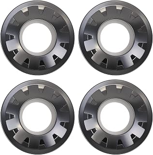 Wheel Center Caps, 20" Wheel Center Hub Cap Kit Compatible with Tesla Model y Matte Black (Center Hub Caps) (4 Pieces)