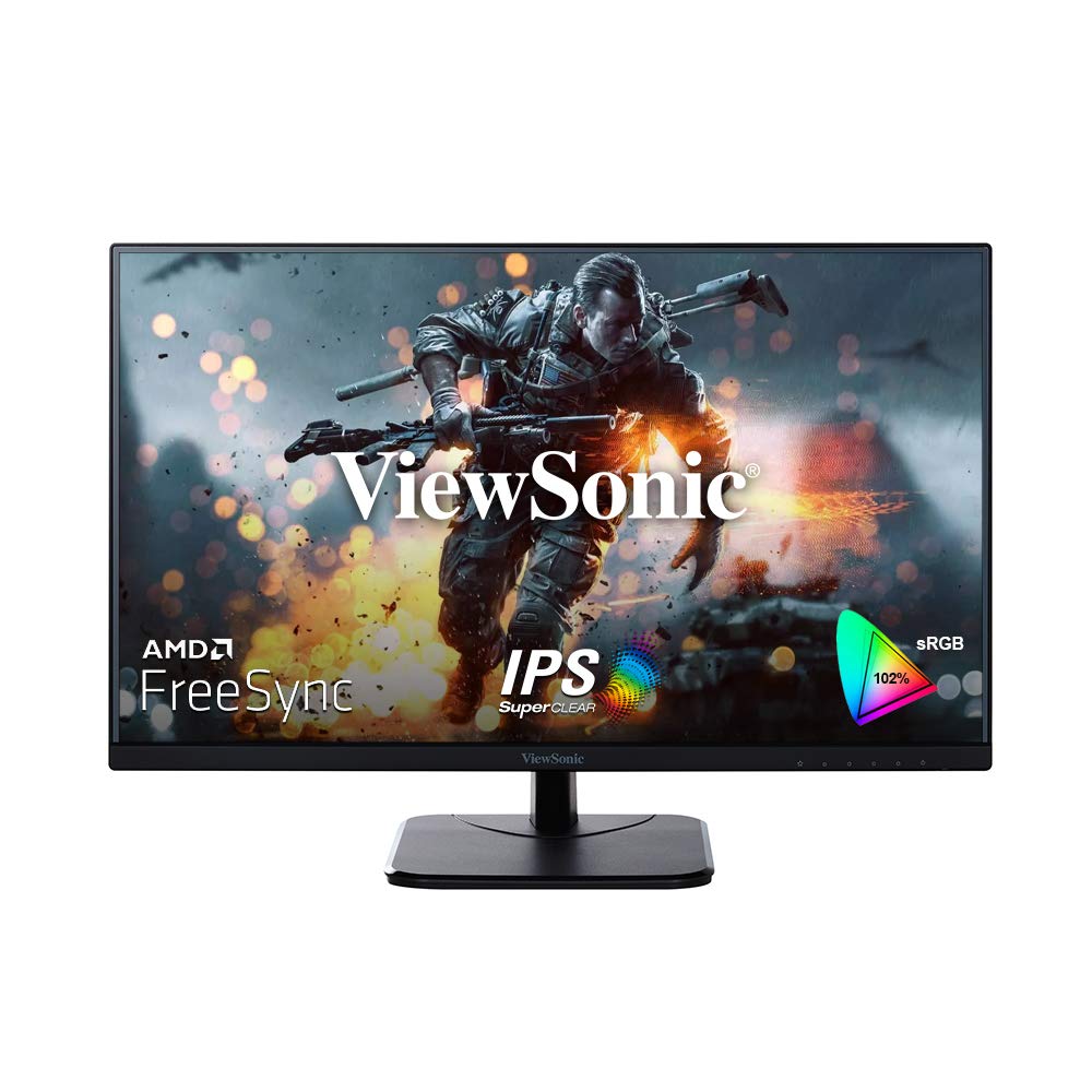 Viewsonic Va2256-H, 22 Inch (54.6 Cm) Full Hd 1920 x 1080 Pixels Superclear IPS Panel Frameless Bezel, 75Hz AMD Freesync, Flicker-Free, Blue Light Filter, Viewmode, Win10 Cert, Hdmi & Vga, Black (B08DJMPSTF) Amazon Price History, Amazon Price Tracker