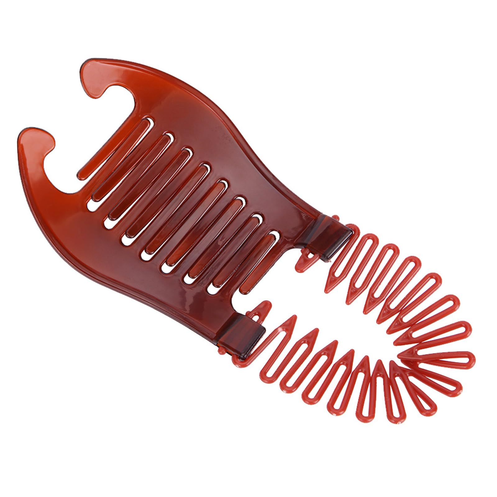 yanwuwa Practical Ponytail Holders Double Side Interlocked Comb Clip Hot Girls Hair Comb Hair Comb For Woman Banana Clips Hair For Thick Hair Banana Clips For Thin Hair Banana Clip For Thick