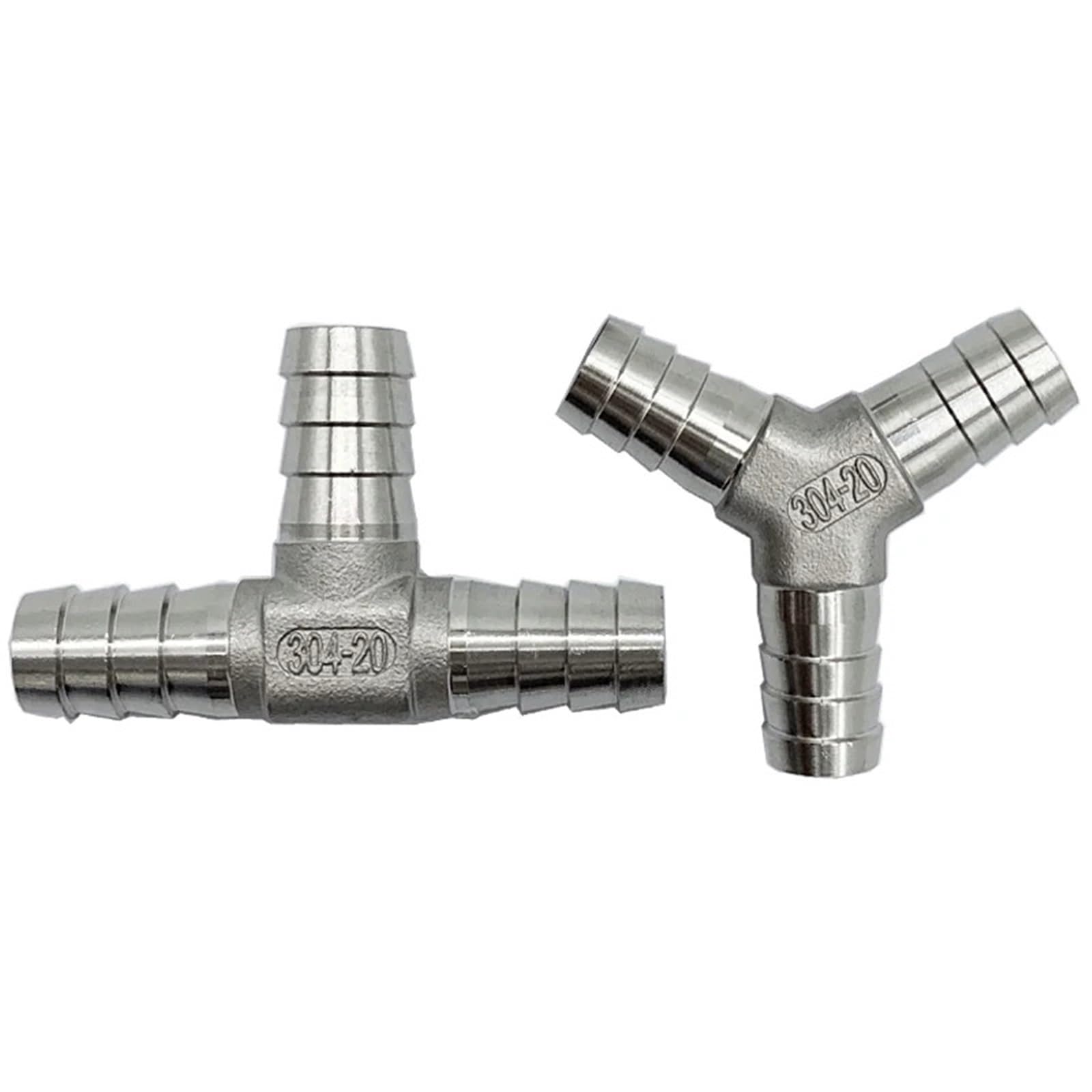 Złączki trójnikowe, Złączki do węży ze stali nierdzewnej, typ Y, typ T, trójnik, łącznik rurowy, wiele rozmiarów(Y-type,19mm)