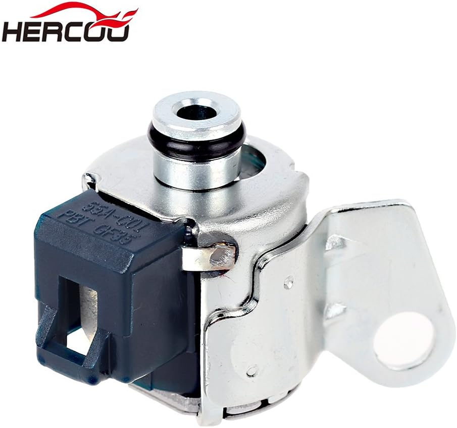 HERCOO A340 AW4 Transmission TCC Lock Up Solenoid + Shift Solenoids Kit Fits for 1986 UP Jeep Cherokee/Comanche/Wagoneer,Toyota 4Runner/Cressida/Pickup/Previa/Supra/T100/Tacoma, 1992-1997 Lexus SC300