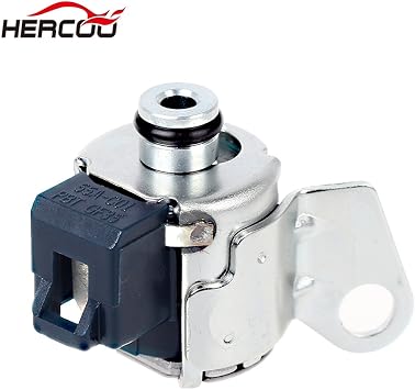 HERCOO A340 AW4 Transmission TCC Lock Up Solenoid + Shift Solenoids Kit Fits for 1986 UP Jeep Cherokee/Comanche/Wagoneer,Toyota 4Runner/Cressida/Pickup/Previa/Supra/T100/Tacoma, 1992-1997 Lexus SC300
