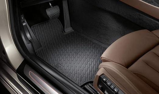 BMW Original All Weather Rubber Floor Mats Front Black F06/F12/F13 51472163802 : Amazon.de: Automotive