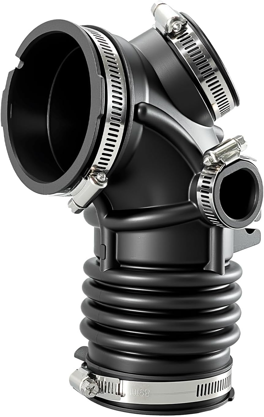 1788120140 Air Intake Hose with Clamp Fit for Toyota Highlander 2006-2010 2.4L 3.3L Lexus RX400h 2006-2008 3.3L, Air Intake Duct Tube Boot
