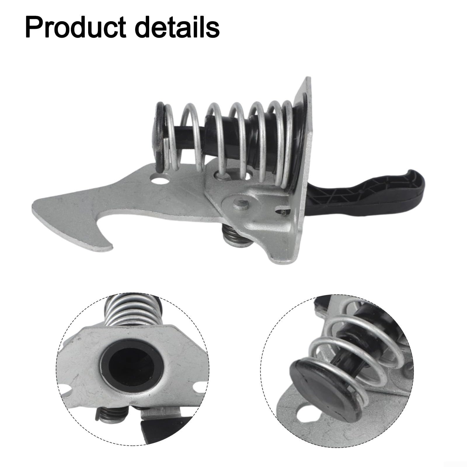 Verrou de capot pour BMW X1 E84 2008–2015 – Crochet de verrouillage de capot avant de rechange numéro de pièce 51232990367 Construction en plastique et métal