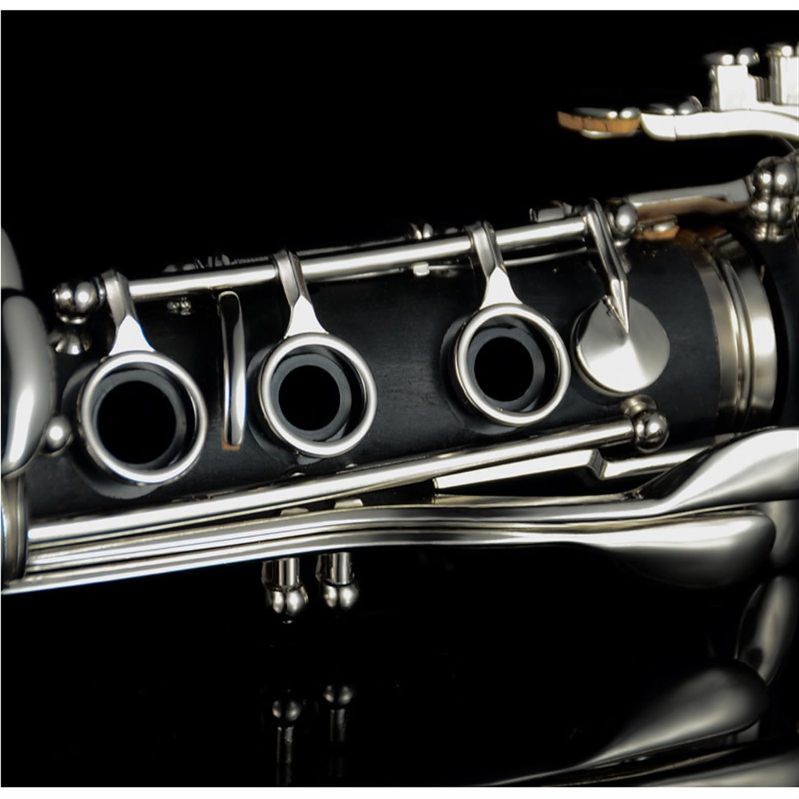 Clarinette 17 Clé Sib ABS Tuyau Corps Matériel Débutant Étudiant Instrument De Musique Clarinette clarinette d'étudiant