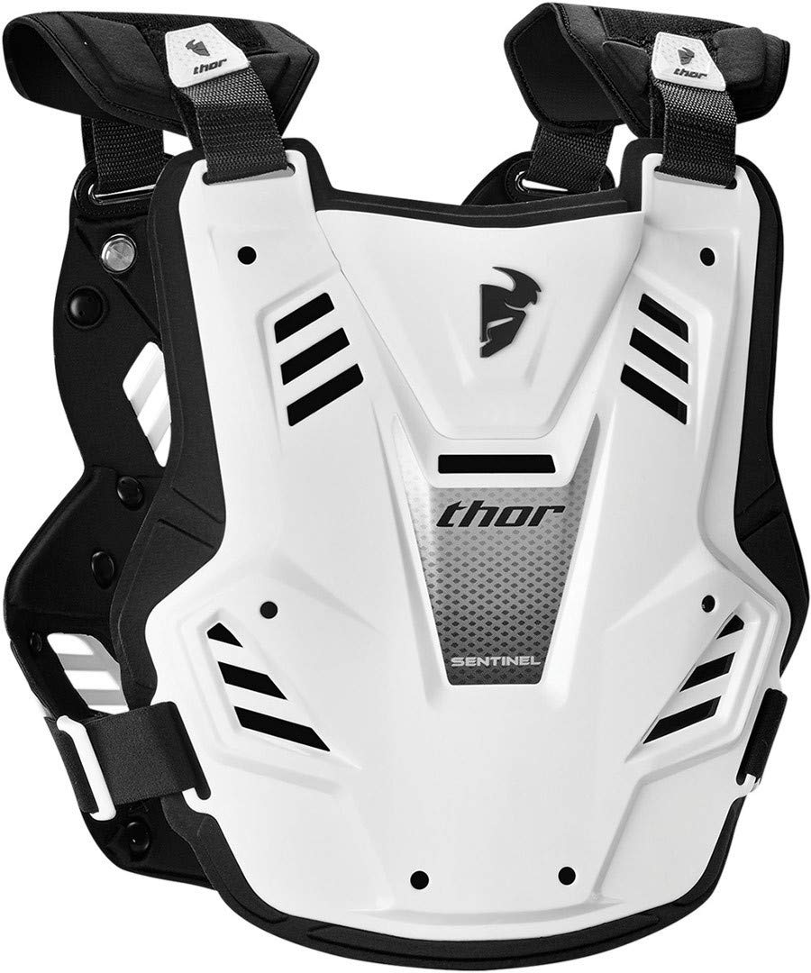 Sentinel GP S16 Roost Deflector White/Black X-Large/2 x -Large... – THOR 27010749