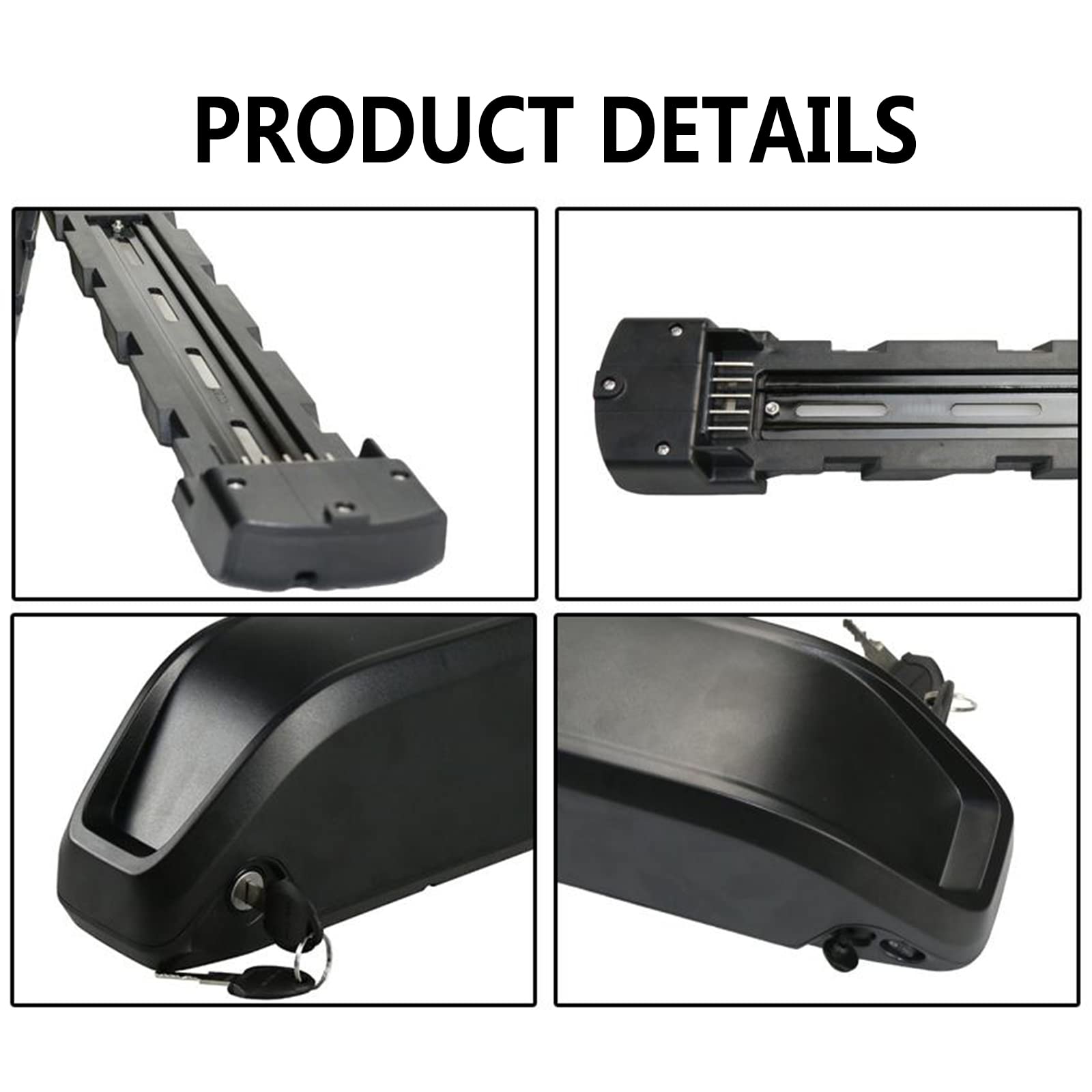 Amazon | 48V電動自転車バッテリー、10Ah / 13Ah / 15Ah / 17Ah Li-Ion