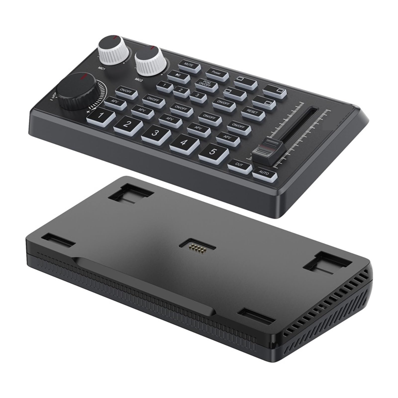 Switcher for Streaming Live HD Monitoraggio multicanale Video HD 4K con ingressi for la Registrazione Vlog in Streaming Live per Lo Streaming di Giochi e la Registrazione Multi-Sorgente
