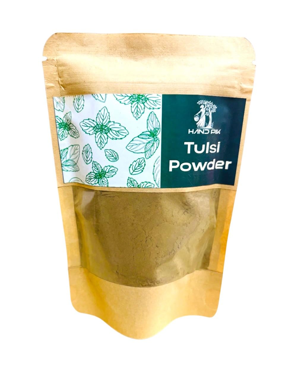 Hand Pik Tulsi Powder, 100% Natural, for Skin and Hair Care