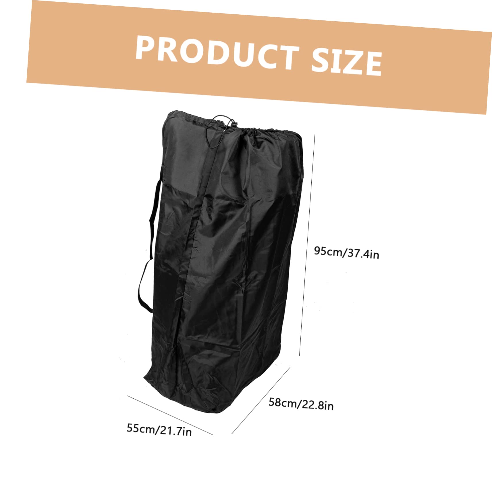 HAPINARY Stroller Bag for Airplane Travel Car Seat Storage Duffle Lockable Closure