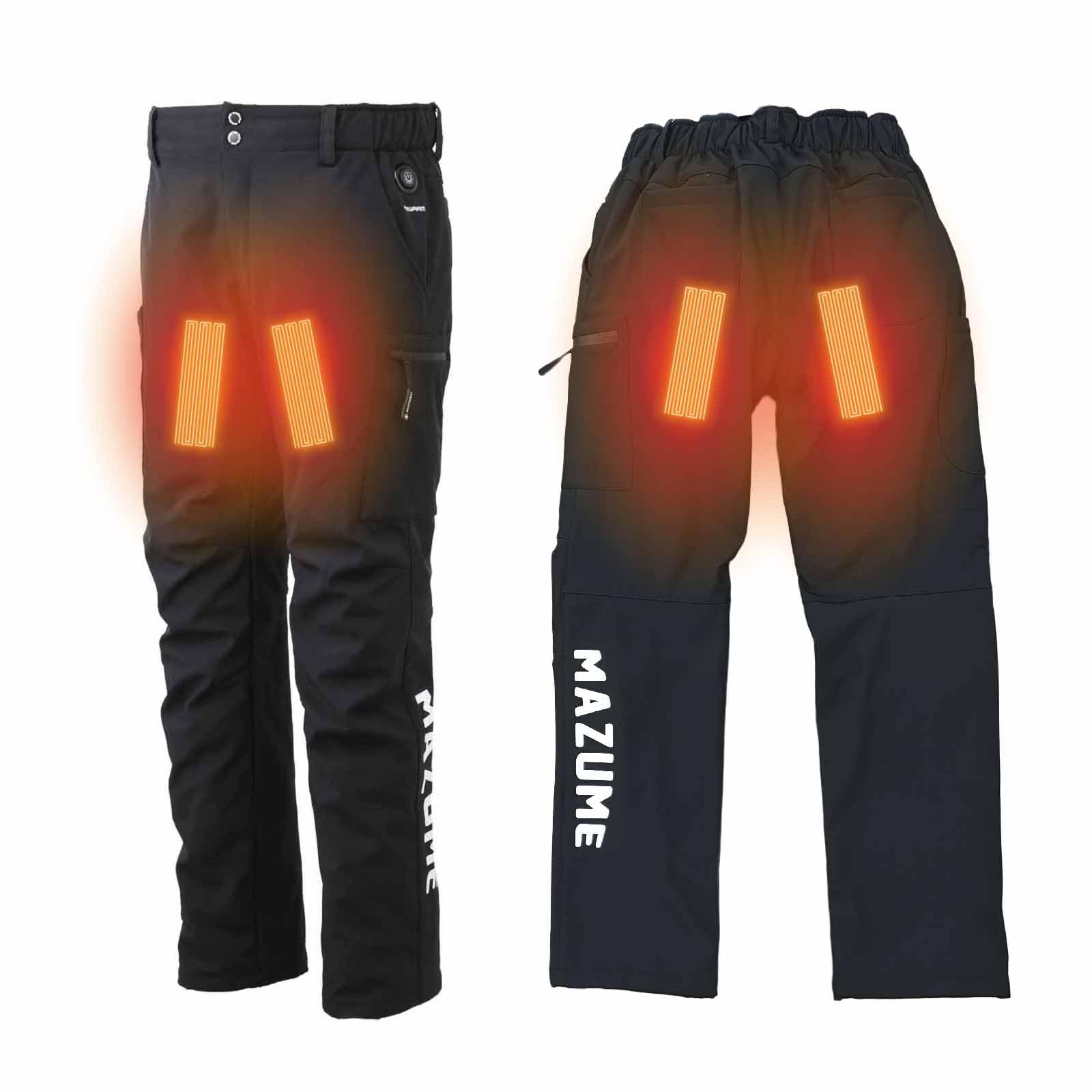 Amazon | マズメ (Mazume) ヒーターパンツ MZFW-646-03 ブラック LL