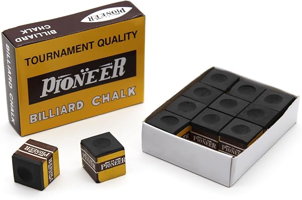 Set di 12 gessetti da biliardo Chalk Pioneer - 1