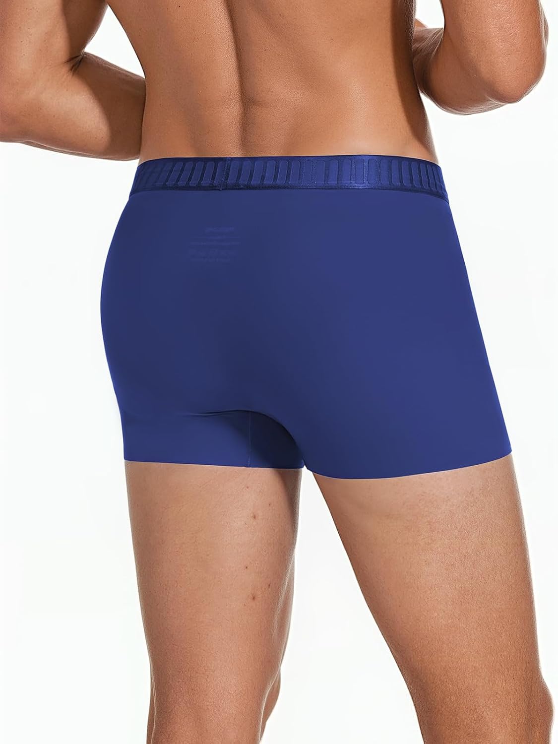 Men's Trunks Underwear Soft Breathable Comfort Flex Waistband Cool Underpants for Men 4 Pack - Image 3