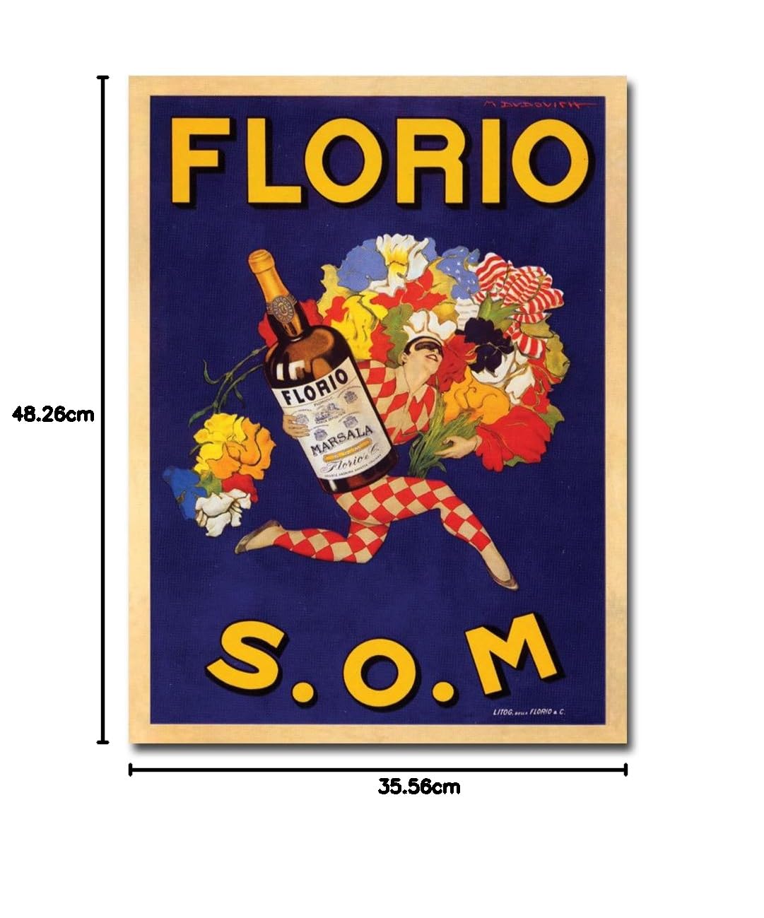 Amazon｜Trademark Art Florio SOM キャンバスアート Marcello