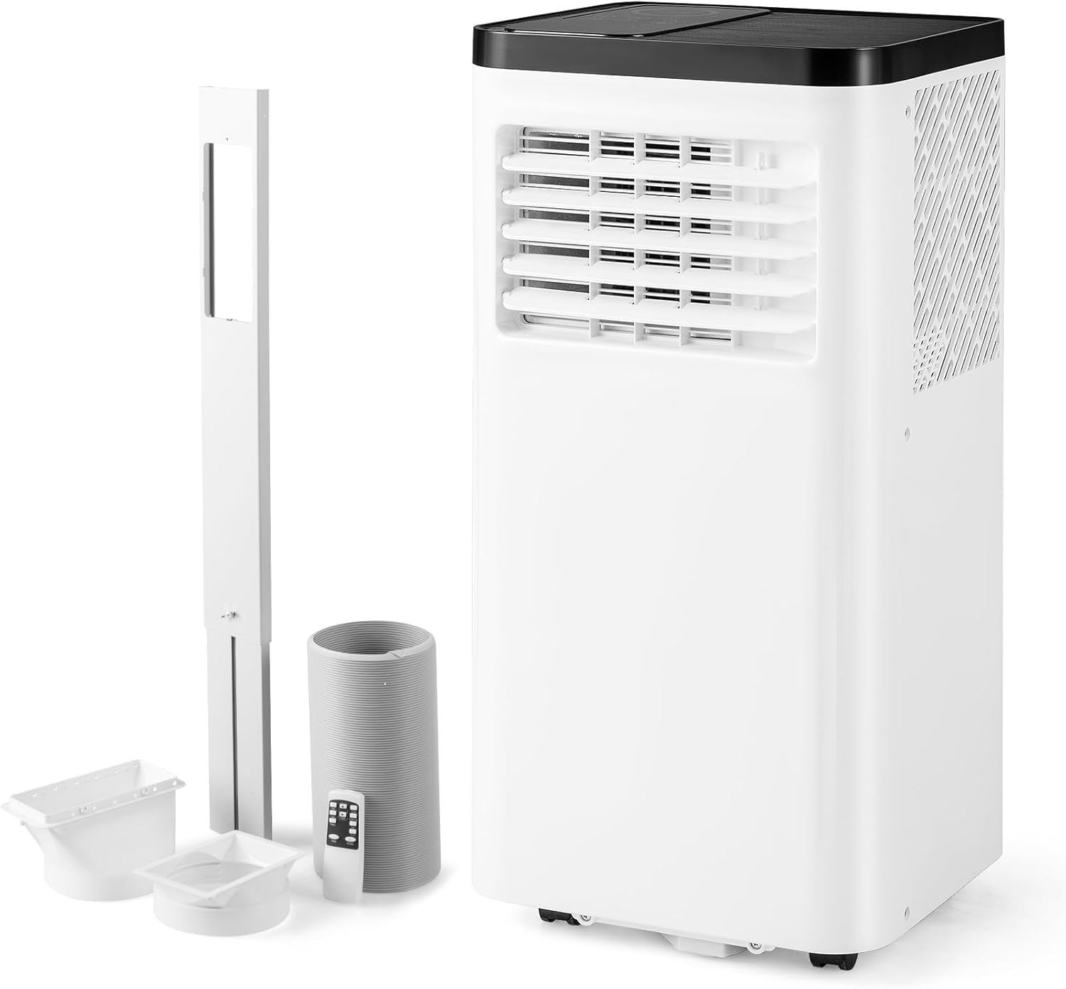GOFLAME 8000 BTU Portable Air Conditioner with Dehumidifier & Fan