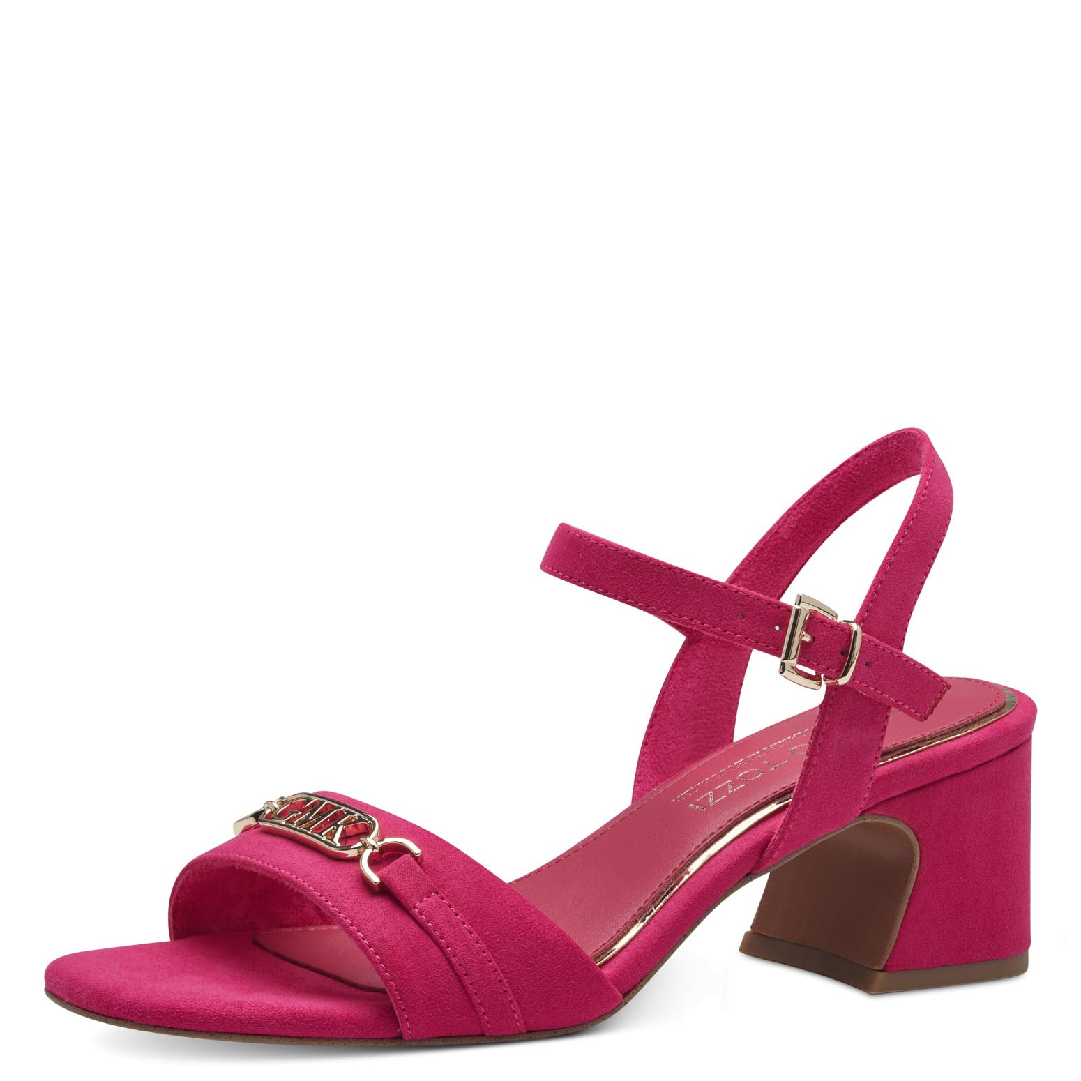 MARCO TOZZI Women's 2-88304-42 Heeled Sandal, Pink, 5.5