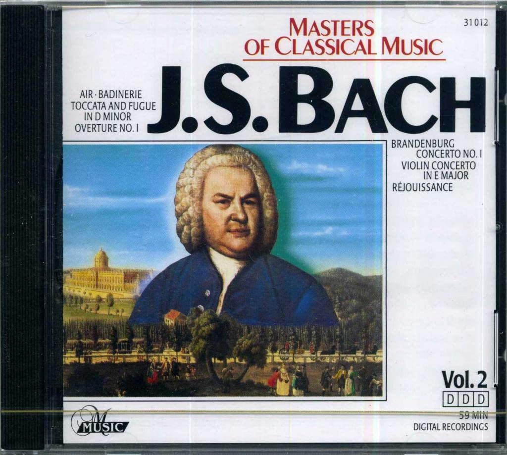 Masters of Classical: J.S. Bach [Audio CD]