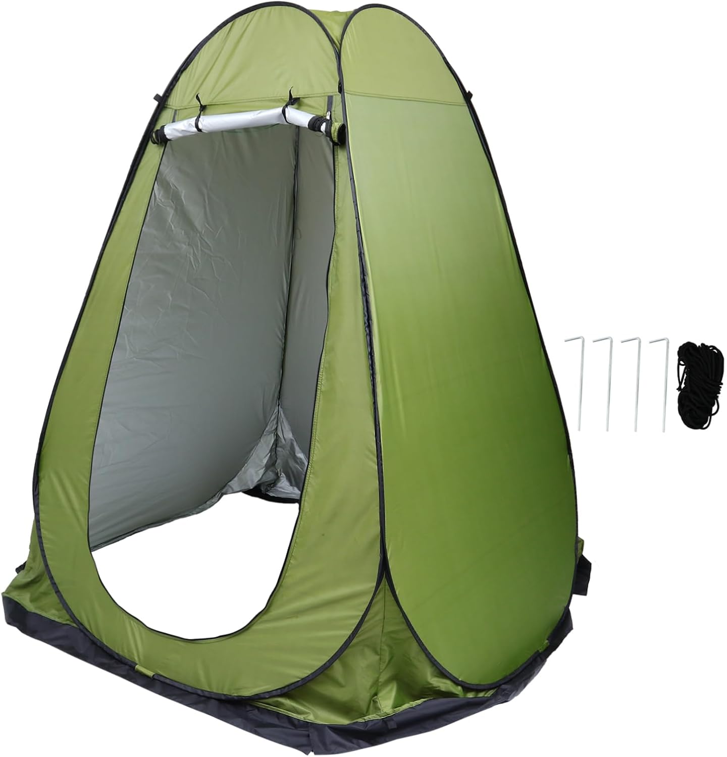 Totority Quick-Open Pop-up Camping Tent for Fishing Shower Toilet Portable Window