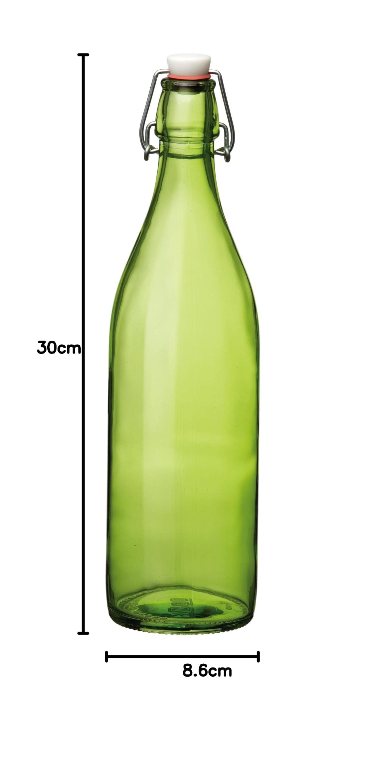 Giara Bügelflasche grün 1 Liter