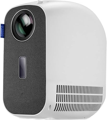 YBOS D3000 Full HD Projector,1920x1080P 6500 Lumens Home Theater LED Proyector Supported 4K 3D Mini Video (Color White, Size EU Plug)
