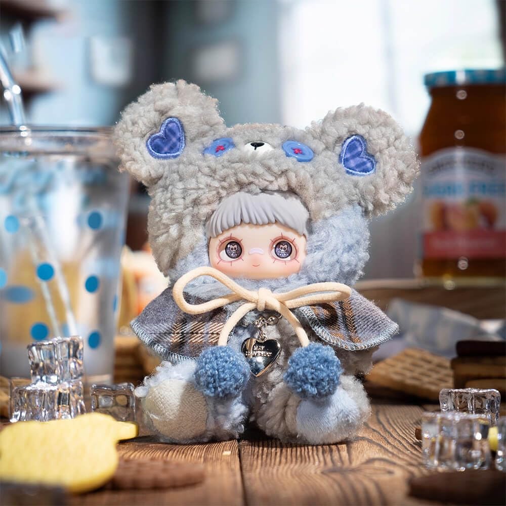 niannyyhouse Plüsch Puppe Blindbox, Maymei Cookie Series, 14 cm gefüllte Plüsch-Schlüsselanhänger, süße Sammlergeschenke (8 Stück)