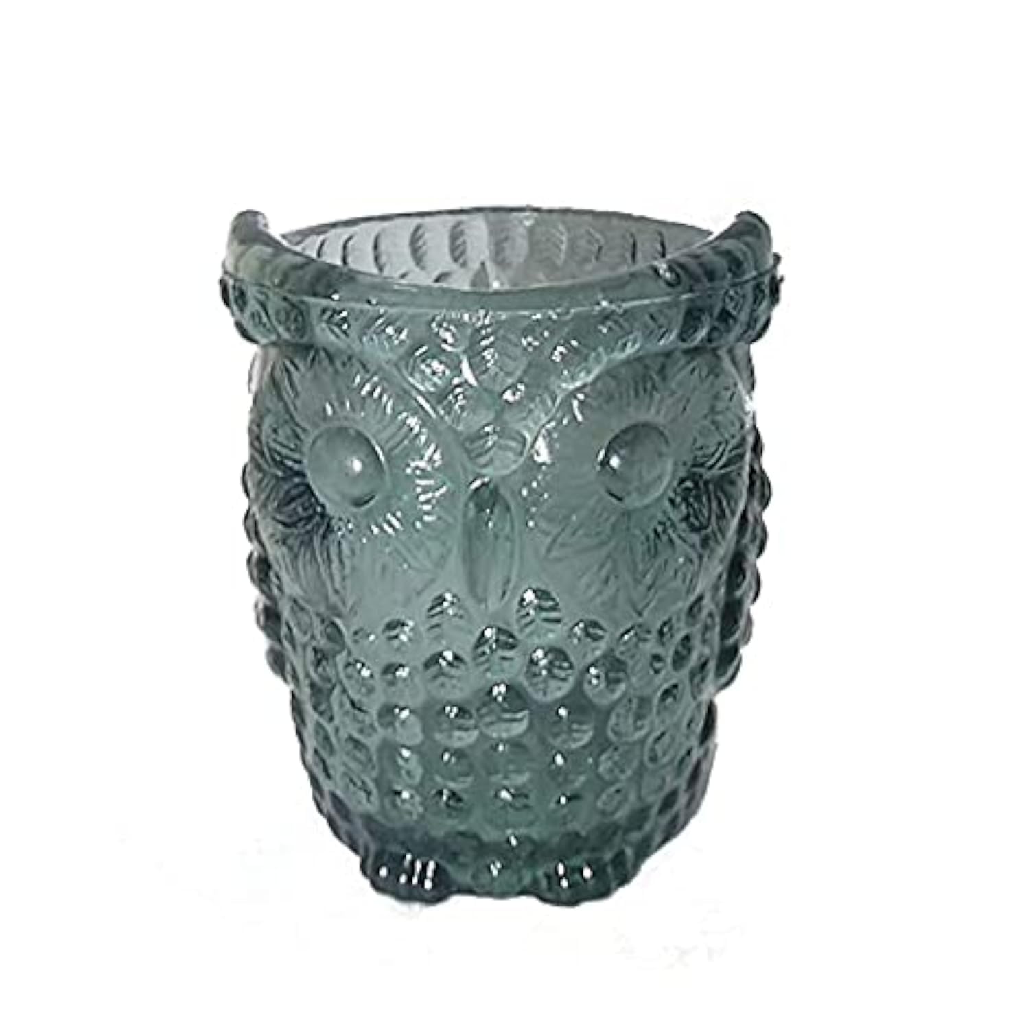 GreeniFi Premium Glass Owl Planter (Without Drainage Hole) for Multiple Usage Like Candle Holder/Brush Holder/Pot/Planter for hrdroponic Plants, Tinted Grey with The Size of 4x3.5x3.5 inches (B07Q84DBJ3) Amazon Price History, Amazon Price Tracker