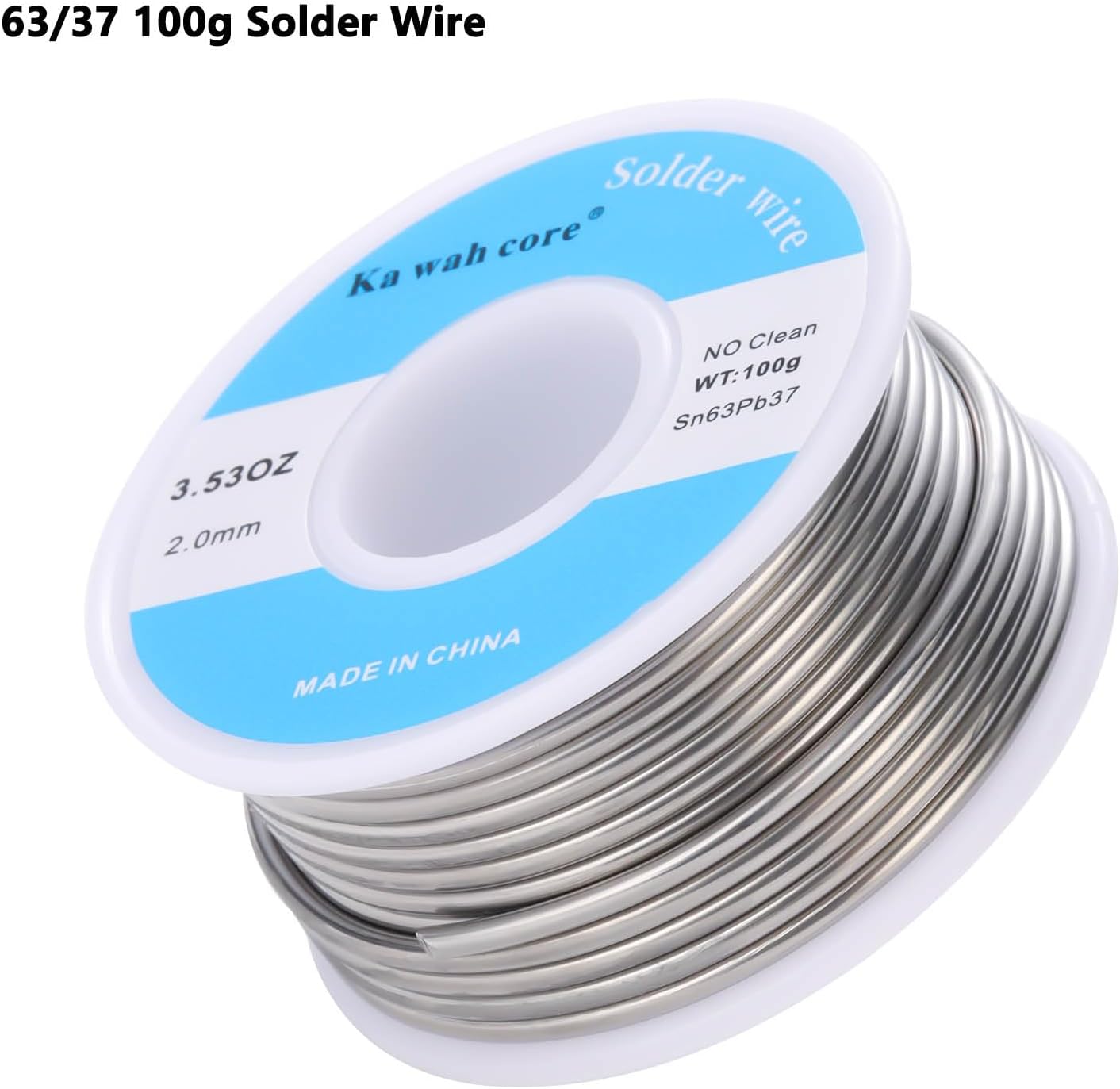 63/37 Tin Rosin Core 100g 2.0mm Solder Wire for Electrical Soldering Repair