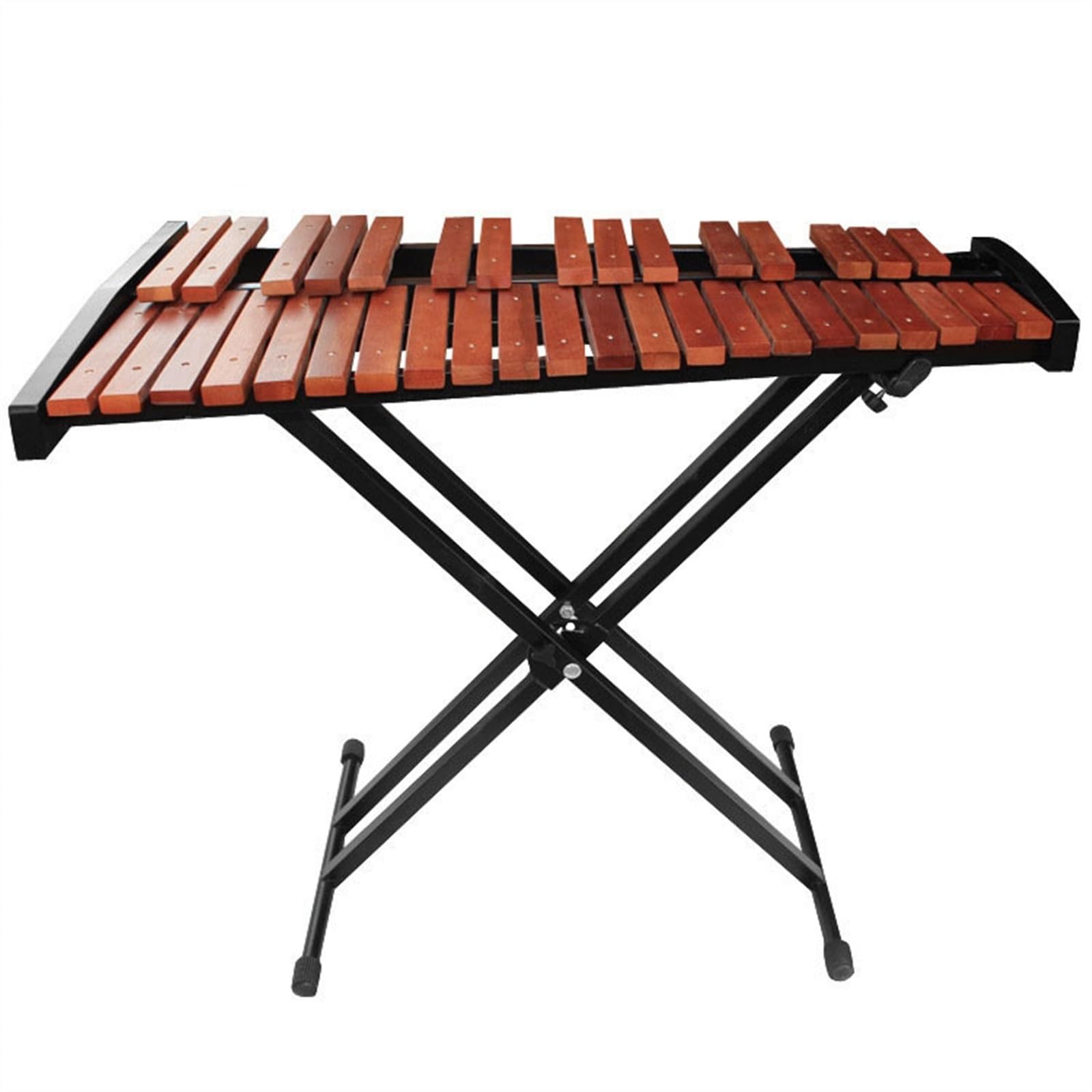 xilófono kit Instrumento Musical Xilófono Rojo De 37 Tonos Xilófono De Placa De Aluminio De 37 Tonos