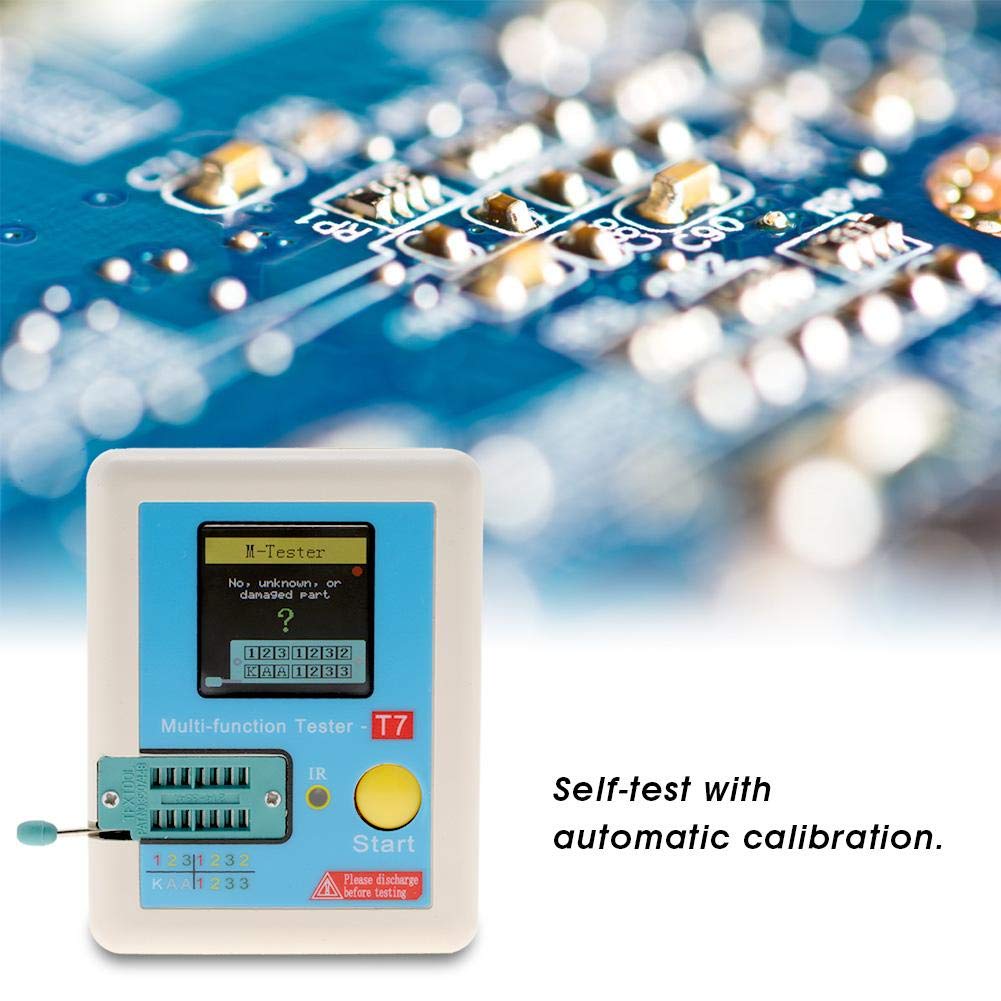Transistor-Tester LCR-T7 TFT Transistor-Tester Farbige Grafikanzeige Multifunktions