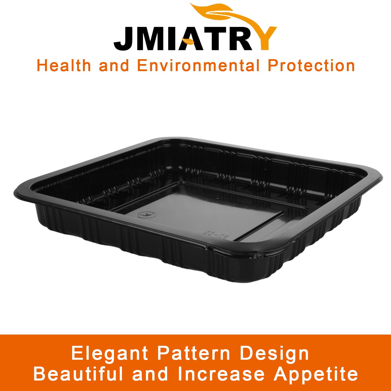 JMIATRY 30 Vassoi Riutilizzabili In Plastica Per Buffet E Catering Con