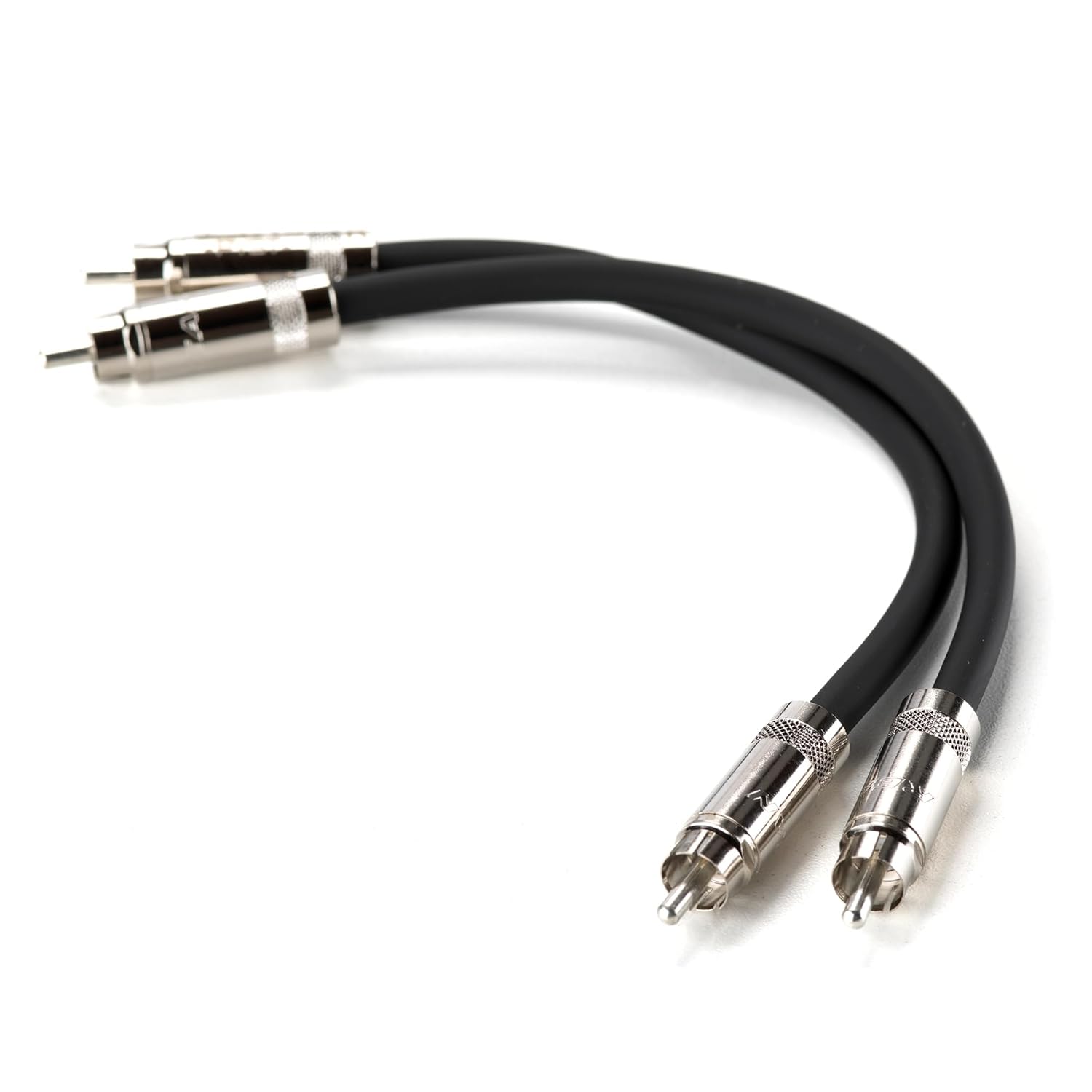 Schiit PYST Pair of Black RCA Cables 6 inches long