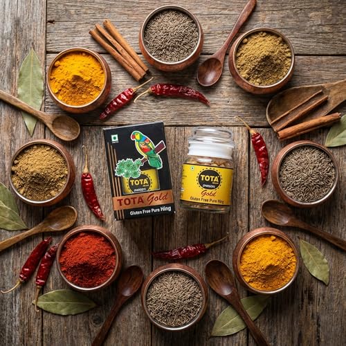 Image of Tota Gold 100% Pure Hing Crystals - Natural Gluten Free Heeng /Asafoetida (Nothing Else Mixed) - 25gm